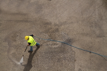 Concrete wash