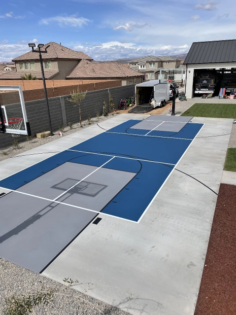 Multi Court Resurfacing Utah Precise Pickleball Courts