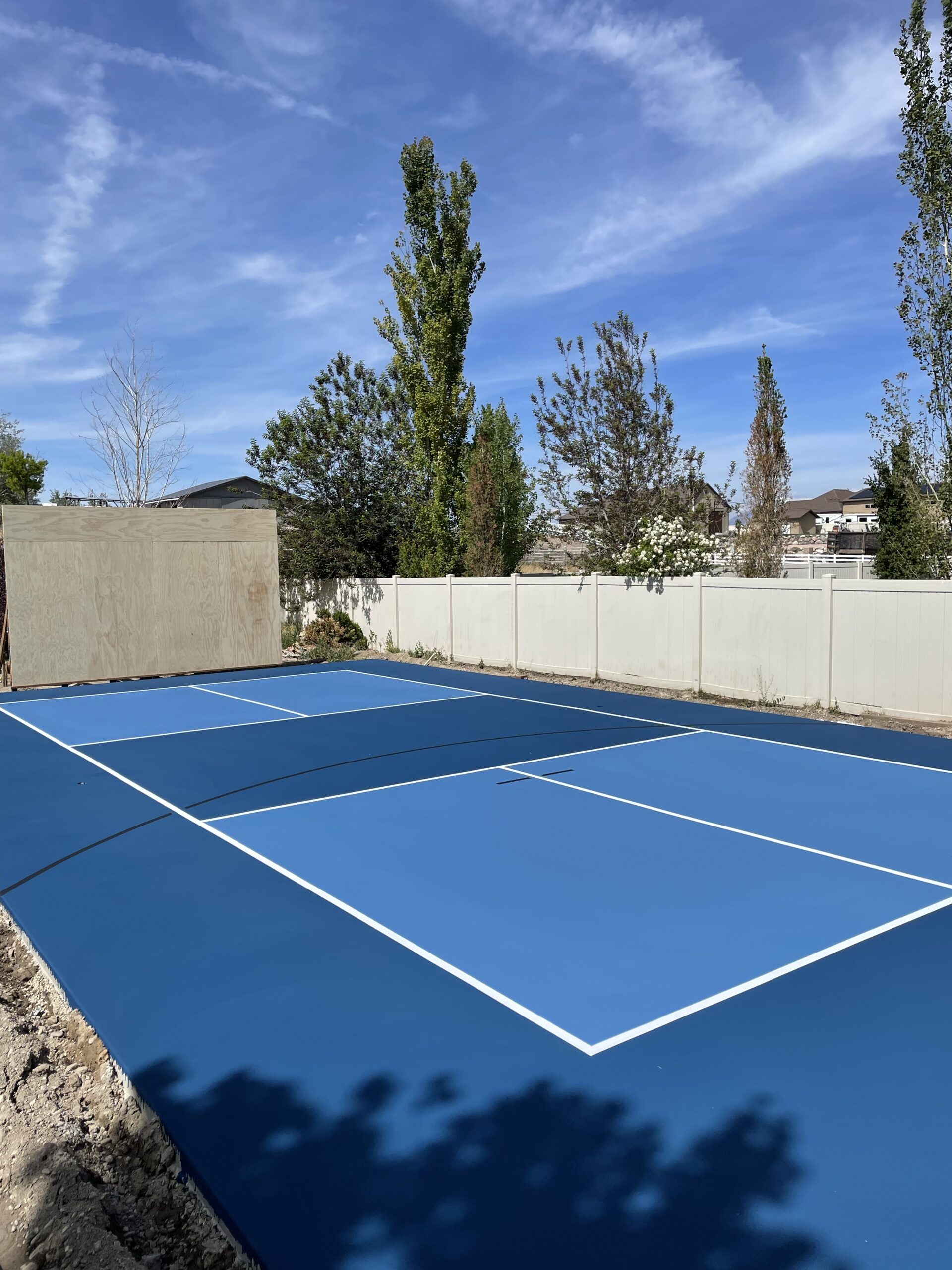 pickleball court resurfacing, Utah