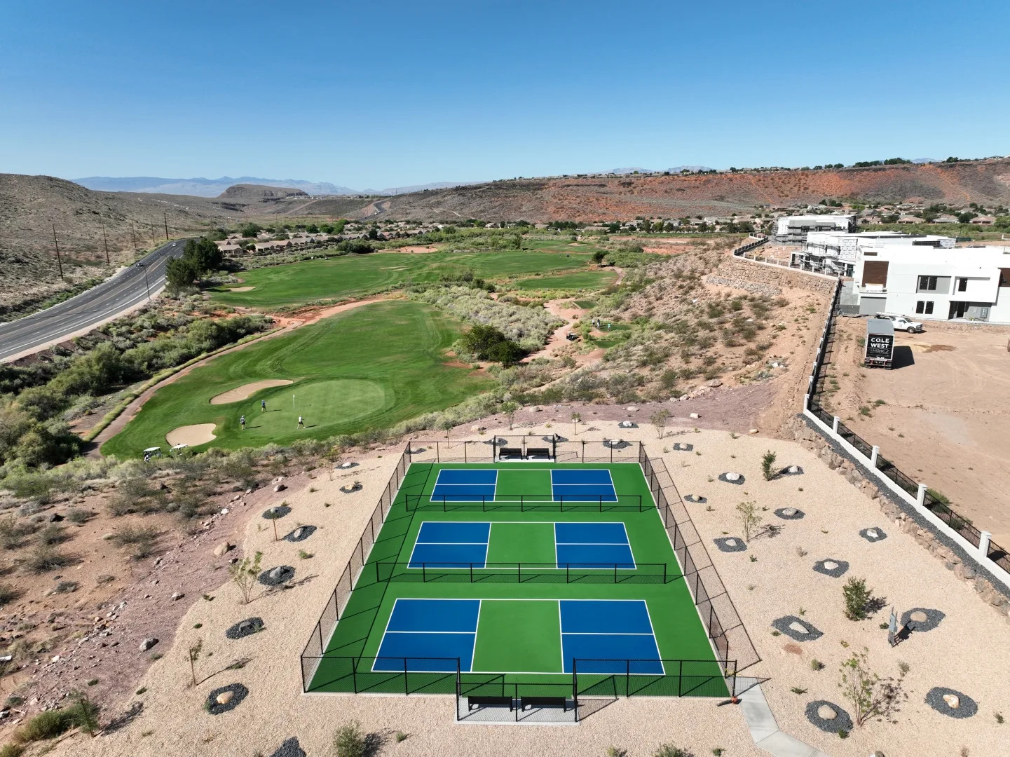 Pickleball Court Surfacing In St George, Ut Pickleball Court Surfacing St George Utah